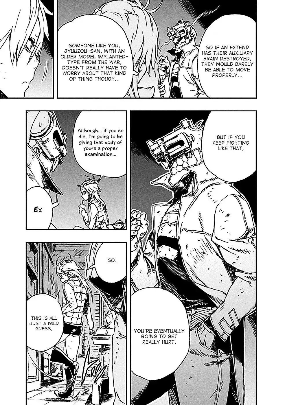 No Guns Life Chapter 3 12